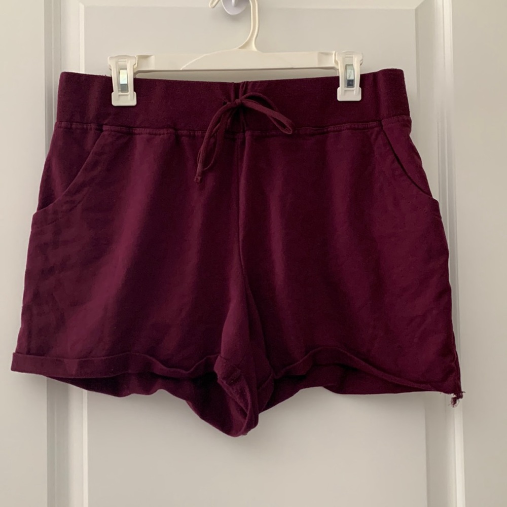 Maurice’s in Motion Purple Drawstring Shorts
